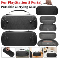 Travel Carrying Case for PS5 Portal Shockproof Storage Bag Scratch Proof Storage Case with Mesh Pocket for PlayStation 5 Portal