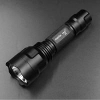 C8 portable SST40 led flashlight torch luminus SST40.2 waterproof aluminum AMC7135 driver outdoor camping lanterna