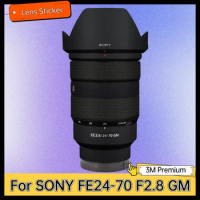 For SONY FE24-70 F2.8 GM Lens Body Sticker Protective Skin Decal Vinyl Wrap Film Anti-Scratch Protector Coat