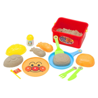 【玩具系列滿額599贈洗手乳30g-6/30】日本 麵包超人 一起來玩沙！麵包超人沙堆料理組(3歲以上~)沙灘玩具|玩水玩具|戲水玩具