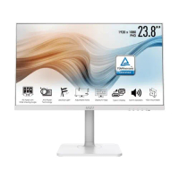 MSI Modern MD241PW 23.8" Monitor (IPS, 75Hz, USB-C, SPK) (จอมอนิเตอร์)