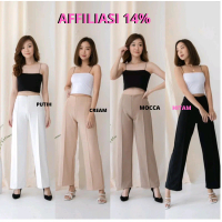 Celana Kulot Scuba Celana Kulot Highwaist Wanita Celana Cullote Scuba Panjang Premium kulot wanita c