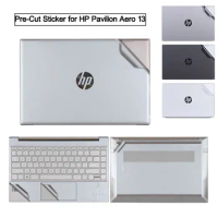 Pre-Cut Anti Fingerprint Laptop Vinyl Sticker Skin Cover for HP Pavilion Aero 13 X360 13-u 13.3 2023 2022 13.3 13-be 13-bb 13-an
