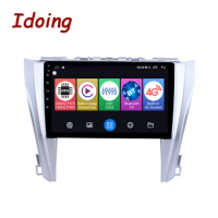 Idoing10.2"Android Car Stereo Radio Player For Toyota Camry 7 XV 50 55 2014 GPS Navigation Head Unit Plug And Play Video No 2din