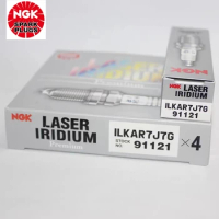 Original NGK ILKAR7J7G 91121 New Laser Iridium Platinum Spark Plug For Renault Captur 2015-2020 Kadjar Qashqai 1.2T Smart 0.9T