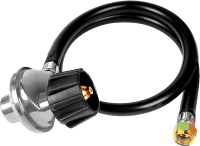 Universal Propane Hose with Regulator Gas Grill Regulator and Hose Replacement Parts for Weber Gas G