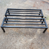 [48 giờ đến] Kệ kê chậu cây Dài (50-70)cm, Rộng (15-20)cm, Cao (10-15-20)cm, hộp thép 16mm - Giá để 