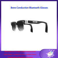 Bone Conduction Bluetooth Glasses Polarized Smart Sunglasses Photochromic Anti-blue-ray Glasses