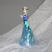15CM Disney Cartoon GK Frozen Elsa Princess Pvc Action Figure Collectible Model Decorations Figurine Doll Toys Gift For Children