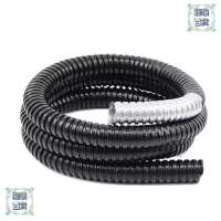 包塑金屬軟管國標塑料穿線蛇皮管電線電纜保護套管平包阻燃波紋管