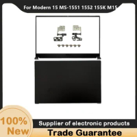 New For MSI Modern 15 MS-1551 1552 155K M15 LCD Back Cover / Front Bezel / Hinges Cover