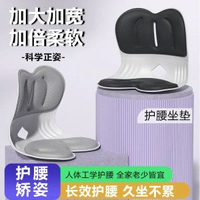 昌峰坐姿椅 可折疊護腰坐墊 小學生椅子墊 孕婦辦公室腰靠墊2405#