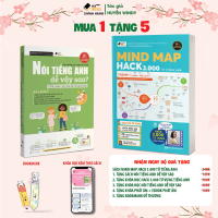 [HITBOOKS] - COMBO 2 Sách Nói TA Dễ Vậy Sao & Sách 3000 từ vựng tiếng Anh MINDMAP - KÈM KHOÁ HỌC 