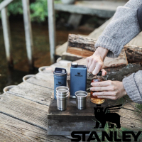 【Stanley】冒險系列 寬口酒壺組 錘紋綠 簡約白 錘紋藍(10-01883)