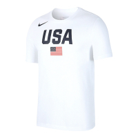 Nike AS USAB M NK DRY TEE TEAM SS 男款 白色 圓領 短袖 T恤 AV4352-100