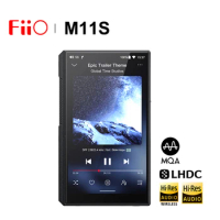 FiiO M11S Hi-Res HIFI Portable Music MP3 Player Android 10 Bluetooth 5.0 LDAC APTX USB DAC Dual ES9038Q2M DSD PO BAL LO Output