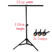 Free Ship Photo Backdrop Stand Photo Studio Background Support big PVC Background Holder Photo Stand 30x83cm or 66X80CM