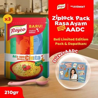 [LIMITED EDITION] Royco Ziplock Pack Ayam Kampung Limited Edition Ada Apa Dengan Cinta - Resep Omele