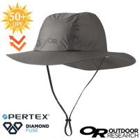 Outdoor Research 輕量防水透氣抗紫外線中盤帽(UPF 50+).圓盤帽_鐵灰