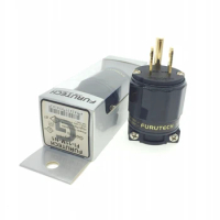 New FURUTECH FI-11M-N1 / FI-11-N1(G) Audio Power Plug 24K Gold plated IEC Connector plug 15A/125V Hifi
