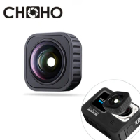 For Gopro Hero 9 10 11 Black Accessories Max Lens Mod Ultra-wide Angle 155 Degree Lente 5M Waterproof for Go Pro Hero 9 10 Black