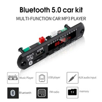 9V-12V MP3 Decoder Board Audio Module USB SD TF WMA WAV Radio FM Bluetooth 5.0 Wireless Music Car MP3 Player With Remote Control