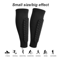 Shin Protection Ankle Support Gear for Football Premium Soccer Shin Guards for Adults High Impact Resistant Calf for Men