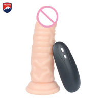 Mlsice 20 Speed Vibrator Dildo with Strong Suction Cup Realistic Penis Rotating Dildos Silent G Spot Dildo Vibrator for Women