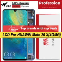 AMOLED Display for Huawei Mate 20X 20 X,4G/5G,Full LCD Touch Screen Digitizer Repair Parts,100% Original 7.2''