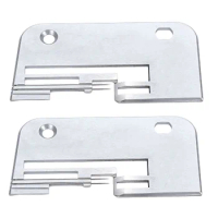 2Pc 4 Thread Sewing Machine Needle Plate 788601007 Replacement for Elna/Janome/Kenmore/Pfaff /JANOME/SERGER Home Sewing Machines