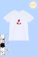 Trendyol Strawberry Printed T-Shirt