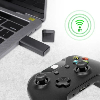 Wireless Adapter for PC WIN 10 Wireless USB Receiver Bluetooth-Compatible Adapter for XBOX One Xbox Series X/S Controller
