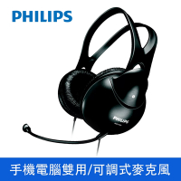 PHILIPS 飛利浦有線頭戴耳罩式耳機麥克風 (SHM1900/00)