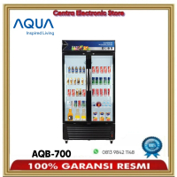 Showcase Aqua 2Pintu AQB700 / Showcase Aqua AQB 700 500L GARANSI RESMI