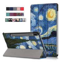 Tablet Cover With Pencil Holder For Samsung Galaxy Tab S7 FE Case 12.4 2021 SM-T730 SM-T736 For Samsung Tab S7 Plus Cover S7+