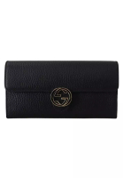 Gucci Gucci Women's Black Icon Leather Wallet