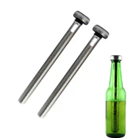 Beer Chiller Sticks 2pcs Reusable Bottle Chiller Sticks For Beer Kitchen Drinking Utensils Summer Chiller For Camping Birthday