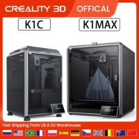CREALITY 3D Printer K1C 3D Printer K1MAX 3D Printer 600mm/s High-Speed Printing Super Sensing AI LIDAR 32mm³/s Large