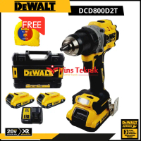 Bor baterai Drill Driver 20v brushless DEWALT DCD 800 DCD800D2T