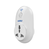KERUI WIFI Smart Socket US Wifi Smart Plug Power Outlet For Home Control APP Control