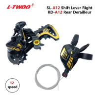 LTWOO AT12 Carbon MTB Bicycle 12 Speed Transmission Groupset Shift Lever and Rear Derailleur For Shimano M6100 M7100 M8100 M9100