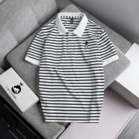 Giao hàng nhanh  Áo Polo Nam UMA STORE Kẻ Ngang Chất Liệu Vải Cotton Pique Mát Lịm Kiểu Dáng Trẻ Tru