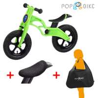 POPBIKE 兒童平衡滑步車 - AIR充氣胎 + 椅墊套 + 攜車袋