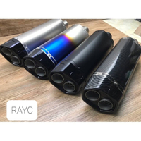 RAYC雙出排氣管MT15 R3 CB150R 忍400 Z300 小阿魯 FORCE DRG 雷霆S SMAX KRV