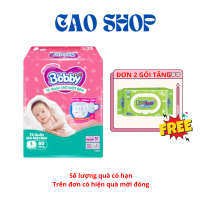 Tã Bỉm Quần Mở 1 Bên Bobby Size S80 miếng dễ mặc chống tràn dành cho bé