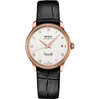 MIDO 美度 官方授權 Baroncelli III 羅馬機械女錶 送禮推薦-33mm M0272073601300