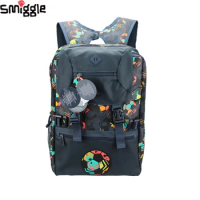 Australia Smiggle Original Children's Schoolbag Boys High Quality Backpack Colorful Football 18 Inch Fashion Hot Sale Kids' Bags