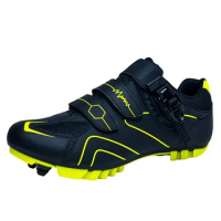 Spring/summer mountain bikes with lock riding shoes Men's and women's road bikes with lock shoes Hard soled spinning shoes Bikes