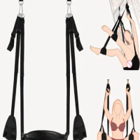 Couple Toys Swing Leather Plush Cushion Sex Swing Adult Door Hanging Chair Sex Love Sling Toys For Ladies Furniture Sexshop 18+