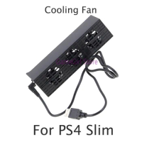 10pcs Super Turbo Temperature Controlled Cooling Fan for Playstation 4 PS4 Slim Pro Game Console Replacement